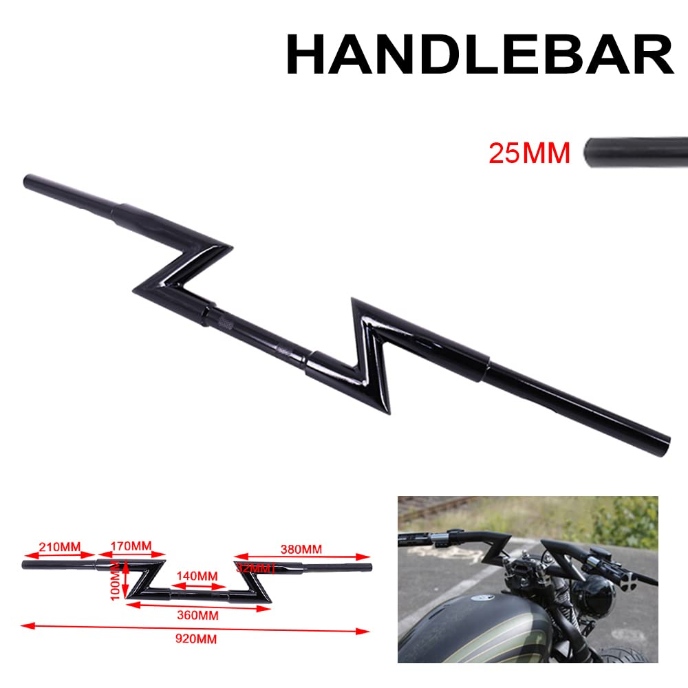 AnXin 1 inç 25 mm Gidon Boyutlandırma Z Gidon Gidon Evrensel